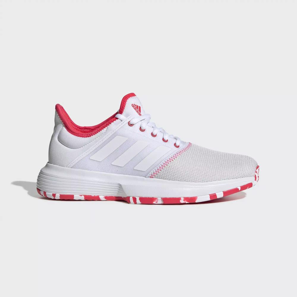 Adidas GameCourt Multicourt Zapatillas De Tenis Blancos Para Mujer (MX-20458)